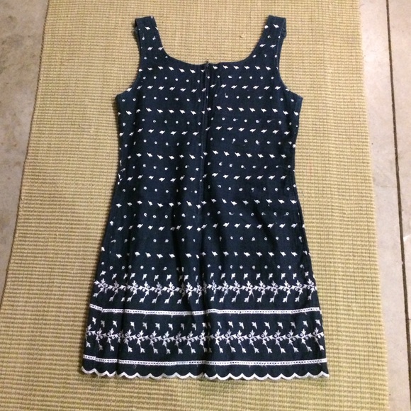 Vintage Roxy Surf Mini Eyelet Dress (M) - Picture 2 of 5